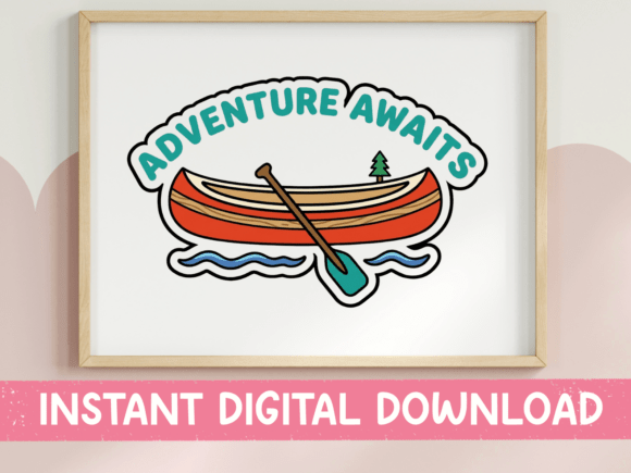 Adventure Awaits Graphics for T-Shirt Designs