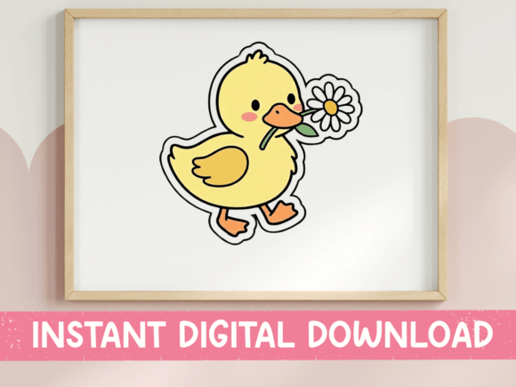 Cute Duckling Graphics for T-Shirt Designs & Web